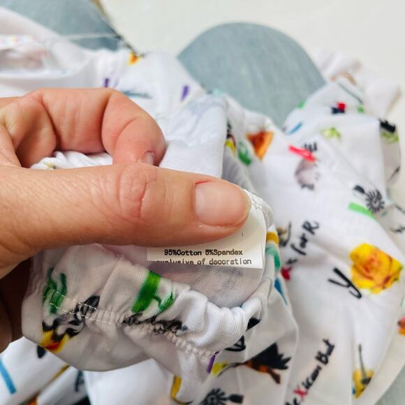 NWT The Printed Press 5-6T Texas ABC PJs - Picture 5 of 5